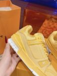 Louis Vuitton Trainer Yellow Original