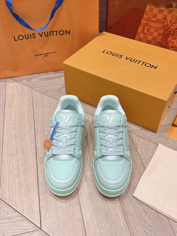 Louis Vuitton Trainer Green Original