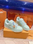 Louis Vuitton Trainer Green Original