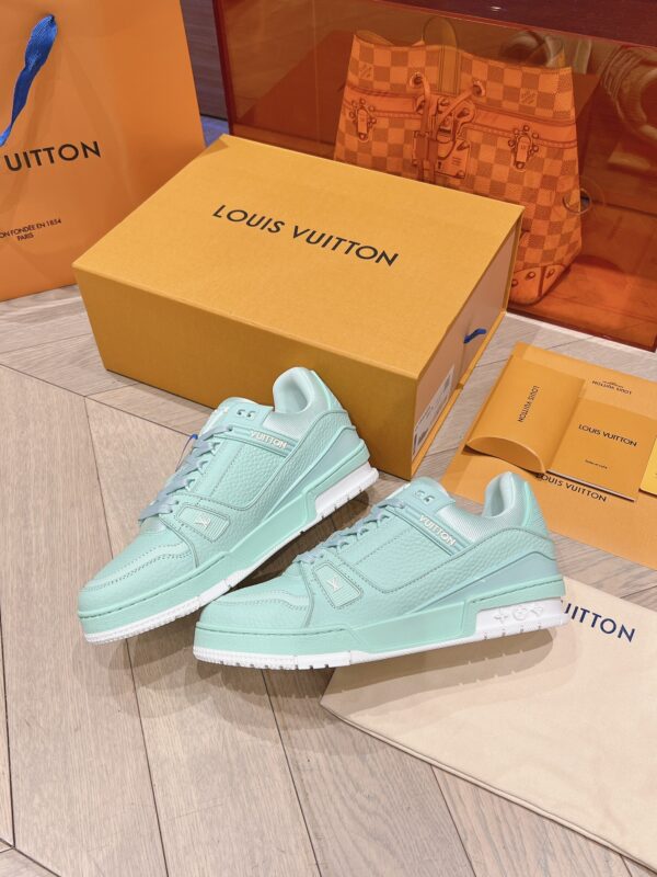 Louis Vuitton Trainer Green Original