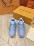 Louis Vuitton Trainer Blue Original