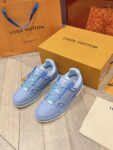 Louis Vuitton Trainer Blue Original