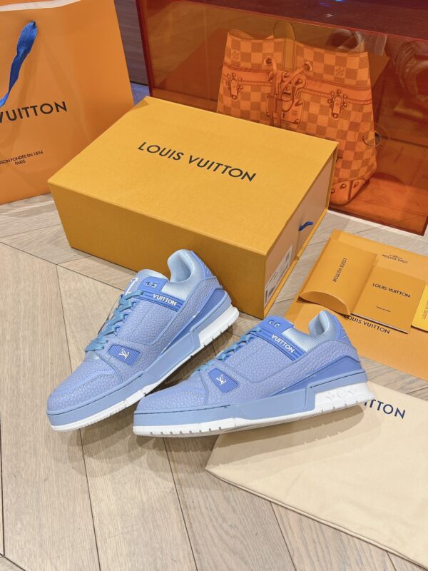 Louis Vuitton Trainer Blue Original