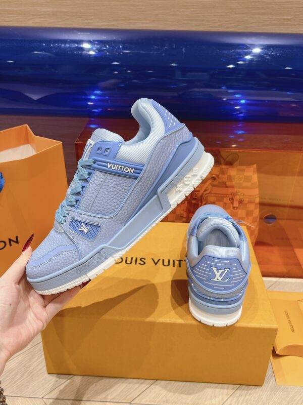 Louis Vuitton Trainer Blue Original