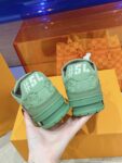 Louis Vuitton Trainer Green  Full Print