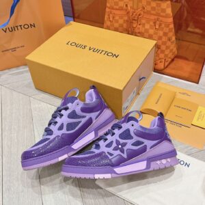 Louis Vuitton Trainer Purple Crucifer
