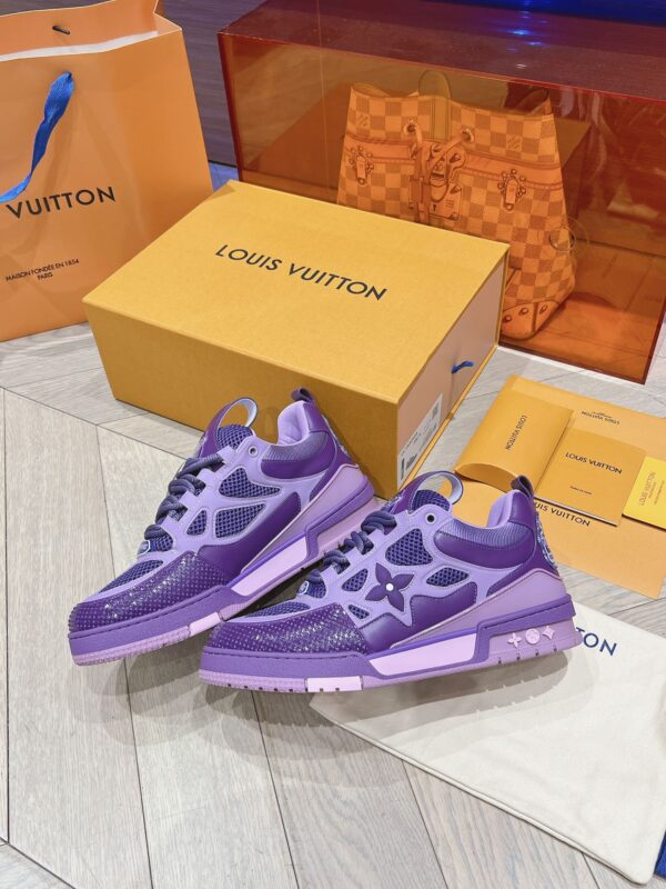 Louis Vuitton Trainer Purple Crucifer