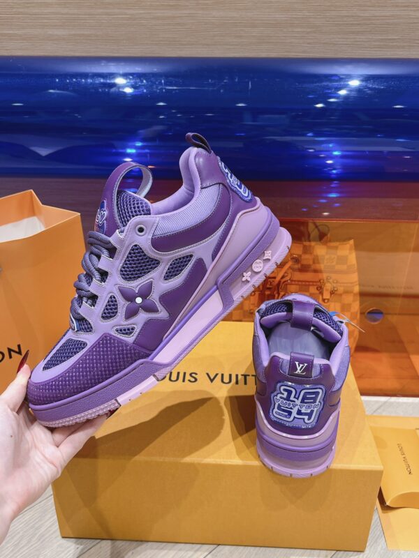 Louis Vuitton Trainer Purple Crucifer