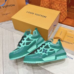 Louis Vuitton Trainer Green Crucifer