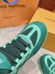 Louis Vuitton Trainer Green Crucifer