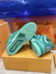 Louis Vuitton Trainer Green Crucifer