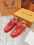 Louis Vuitton Trainer Red Crucifer