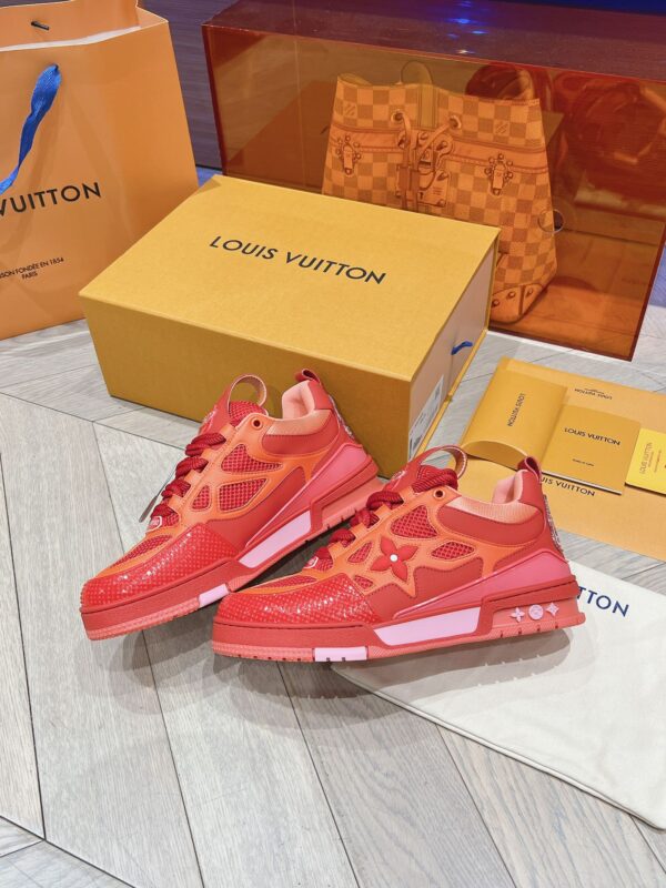 Louis Vuitton Trainer Red Crucifer