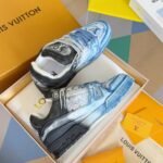 Louis Vuitton Trainer Black to Blue