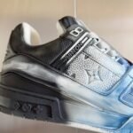 Louis Vuitton Trainer Black to Blue