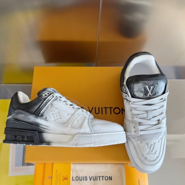 Louis Vuitton Trainer Black to White