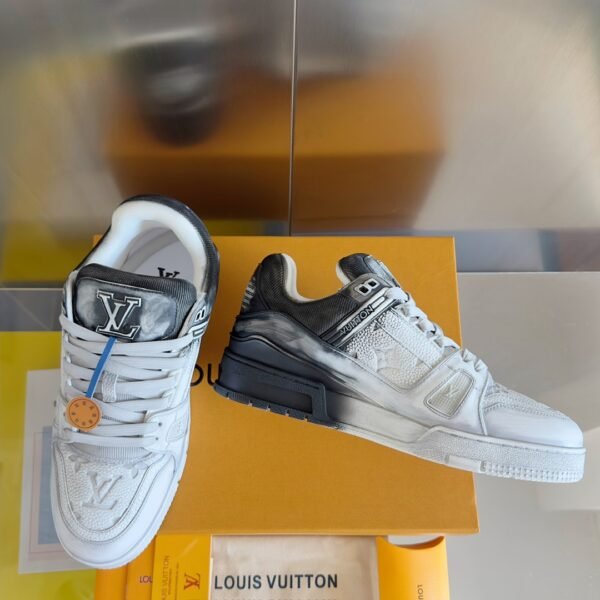 Louis Vuitton Trainer Black to White