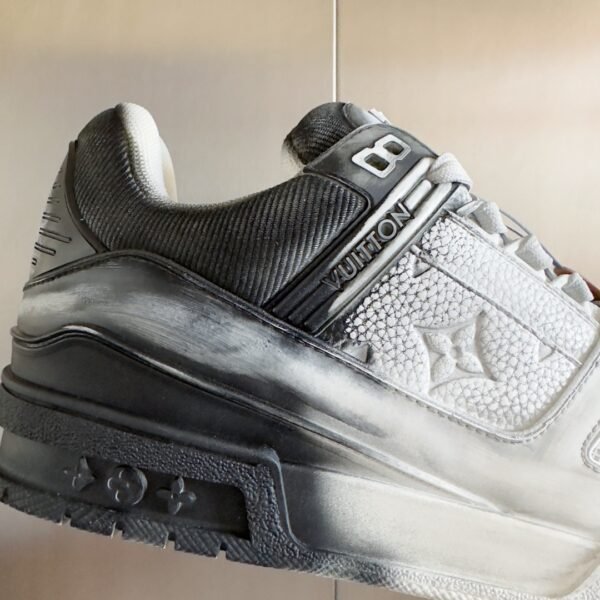 Louis Vuitton Trainer Black to White