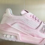 Louis Vuitton Trainer Pink Washing