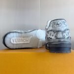 Louis Vuitton Trainer Black Lettering Logo