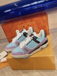 Louis Vuitton Trainer Blue and Purple
