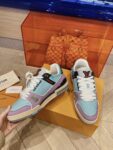 Louis Vuitton Trainer Blue and Purple