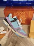 Louis Vuitton Trainer Blue and Purple