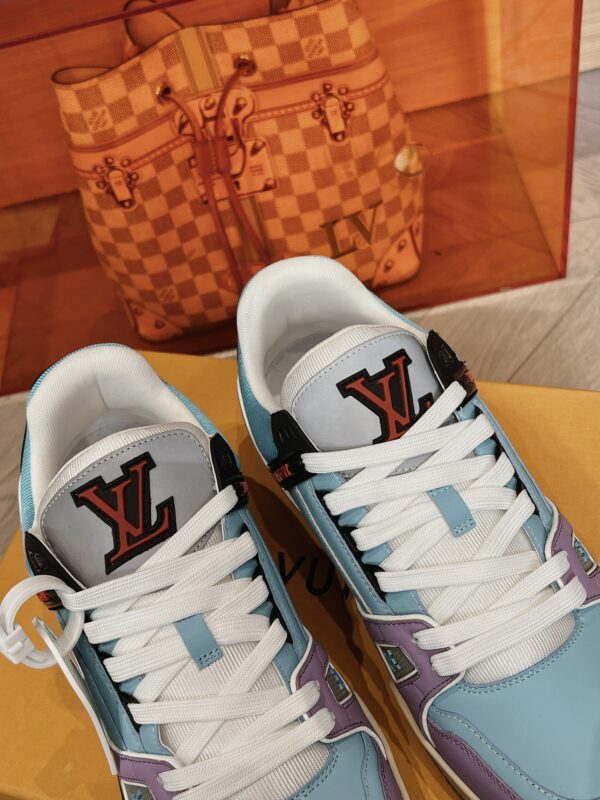 Louis Vuitton Trainer Blue and Purple