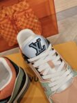 Louis Vuitton Trainer Orange and Bean Green
