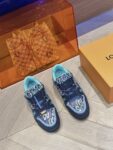 Louis Vuitton Trainer Graffiti Blue