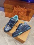 Louis Vuitton Trainer Graffiti Blue