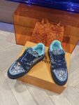 Louis Vuitton Trainer Graffiti Blue