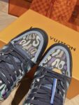 Louis Vuitton Trainer Graffiti Blue