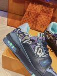 Louis Vuitton Trainer Graffiti Blue