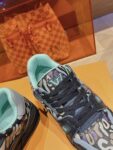 Louis Vuitton Trainer Graffiti Blue