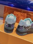 Louis Vuitton Trainer Graffiti Blue