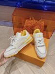 Louis Vuitton Trainer White and Yellow