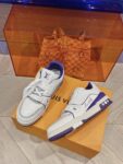Louis Vuitton Trainer White and Purple