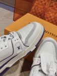Louis Vuitton Trainer White and Purple