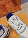 Louis Vuitton Trainer White and Purple