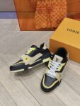 Louis Vuitton Trainer Black and Yellow