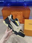 Louis Vuitton Trainer Black and Yellow