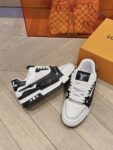 Louis Vuitton Trainer Black and White