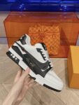 Louis Vuitton Trainer Black and White
