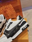 Louis Vuitton Trainer Black and White