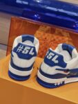 Louis Vuitton Trainer Blue and White