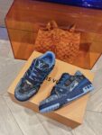 Louis Vuitton Trainer  Jeans Blue