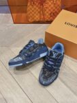 Louis Vuitton Trainer  Jeans Blue