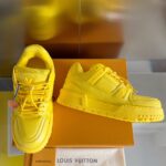 Louis Vuitton Trainer Maxi  Leather Yellow