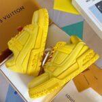 Louis Vuitton Trainer Maxi  Leather Yellow